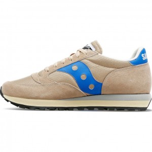 Beige / Blue Men's Saucony Jazz 81 Sneakers | MALAYSIA-VSLF