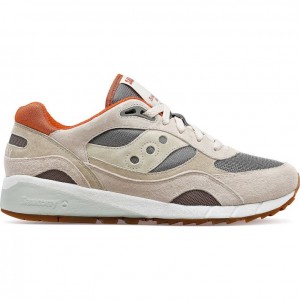 Beige / Grey Men's Saucony Shadow 6000 Sneakers | MALAYSIA-ZNIA