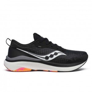 Black Men's Saucony Freedom Crossport Running Shoes | MALAYSIA-VUOK