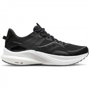 Black Men's Saucony Tempus Wide Running Shoes | MALAYSIA-QDAS