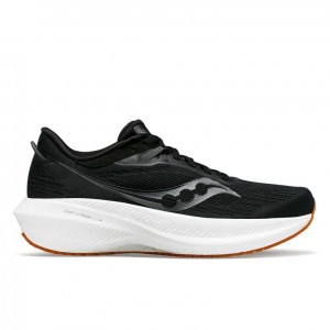 Black Men's Saucony Triumph 21 Running Shoes | MALAYSIA-XSMO