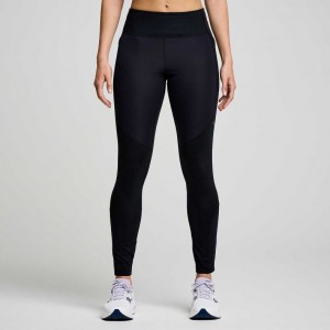 Black Women's Saucony Runshield Tight | MALAYSIA-ADOK