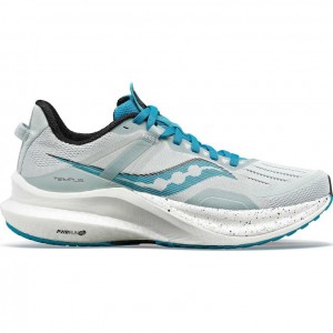 Blue Women's Saucony Tempus Running Shoes | MALAYSIA-QNAF