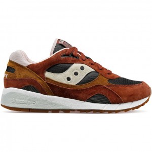 Brown / Black Men's Saucony Shadow 6000 Sneakers | MALAYSIA-KBHA