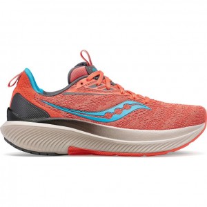 Coral Women's Saucony Echelon 9 Running Shoes | MALAYSIA-HTFI