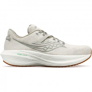 Cream Men's Saucony Triumph RFG Running Shoes | MALAYSIA-UPXL