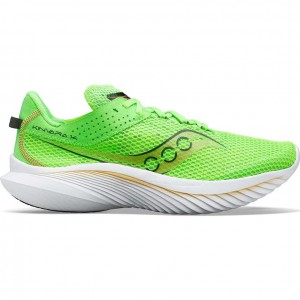 Green Men's Saucony Kinvara 14 Running Shoes | MALAYSIA-IVKQ