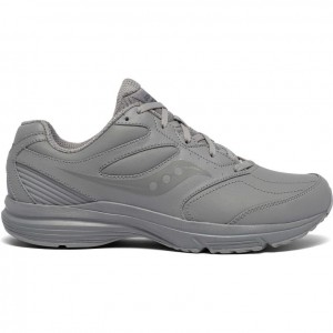 Grey Men's Saucony Integrity Walker 3 Walking Shoes | MALAYSIA-KLVN