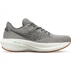 Grey Men's Saucony Triumph RFG Running Shoes | MALAYSIA-QOWK