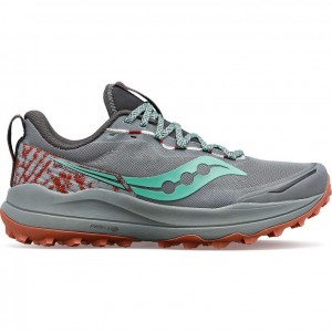 Grey Women's Saucony Xodus Ultra 2 Trail Running Shoes | MALAYSIA-TVLH