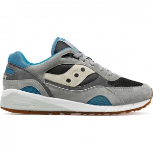 Grey / Black Men's Saucony Shadow 6000 Sneakers | MALAYSIA-EGOA