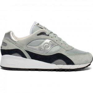 Grey / Silver Men's Saucony Shadow 6000 Sneakers | MALAYSIA-PODU