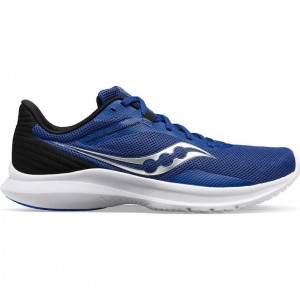 Indigo / Black Men's Saucony Convergence Running Shoes | MALAYSIA-JOVZ