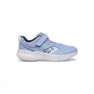 Light Blue Big Kids' Saucony Kinvara 14 A/C Sneakers | MALAYSIA-AWBX