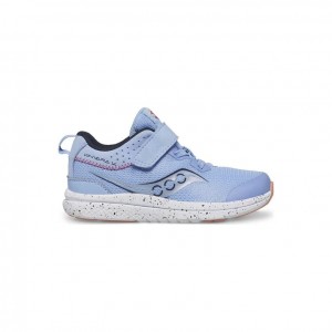 Light Blue Little Kids' Saucony Kinvara 14 A/C Jr. Sneakers | MALAYSIA-FXDW