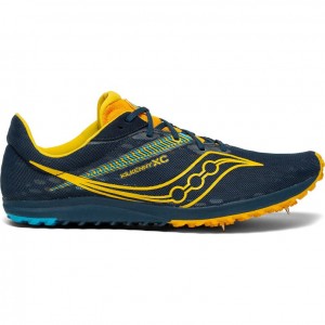 Navy Men's Saucony Kilkenny XC9 Spikes | MALAYSIA-NRUD