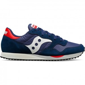 Navy Women's Saucony DXN Sneakers | MALAYSIA-GUAC