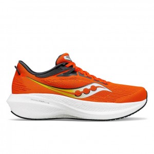 Orange Men's Saucony Triumph 21 Running Shoes | MALAYSIA-XYOH