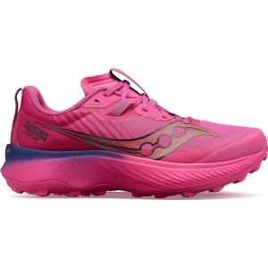 Pink Women's Saucony Endorphin Edge Running Shoes | MALAYSIA-LPMH