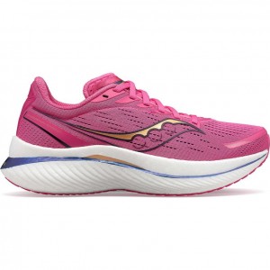 Pink Women's Saucony Endorphin Speed 3 Running Shoes | MALAYSIA-STPB