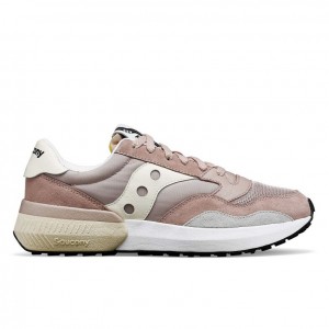 Pink / Cream Men's Saucony Jazz NXT Sneakers | MALAYSIA-QPEW