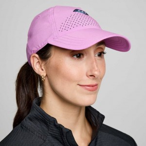 Purple Women's Saucony Outpace Petite Hat | MALAYSIA-NESP