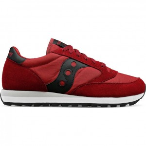 Red Men's Saucony Jazz Original Sneakers | MALAYSIA-GBAH