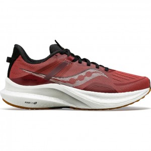 Red Men's Saucony Tempus Running Shoes | MALAYSIA-OCLQ