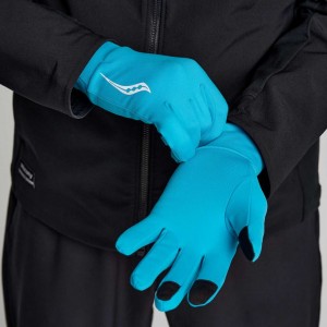 Turquoise Men's Saucony Solstice Gloves | MALAYSIA-BFYR