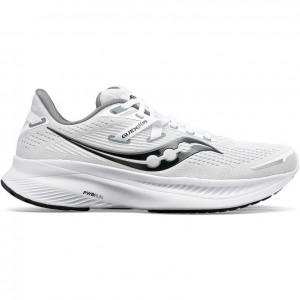 White Men's Saucony Guide 16 Running Shoes | MALAYSIA-NECW