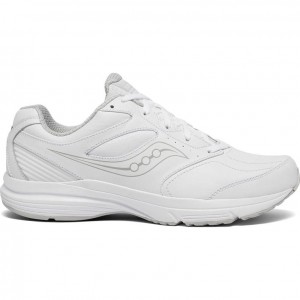 White Men's Saucony Integrity Walker 3 Walking Shoes | MALAYSIA-YFSJ