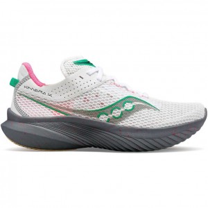 White Women's Saucony Kinvara 14 Running Shoes | MALAYSIA-PWKJ