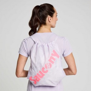 White Women's Saucony String Bag | MALAYSIA-CQNI