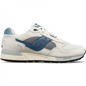 White / Blue Men's Saucony Shadow 5000 Sneakers | MALAYSIA-NUFJ