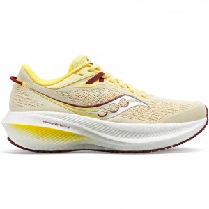 Yellow Women's Saucony Triumph 21 Running Shoes | MALAYSIA-POEZ