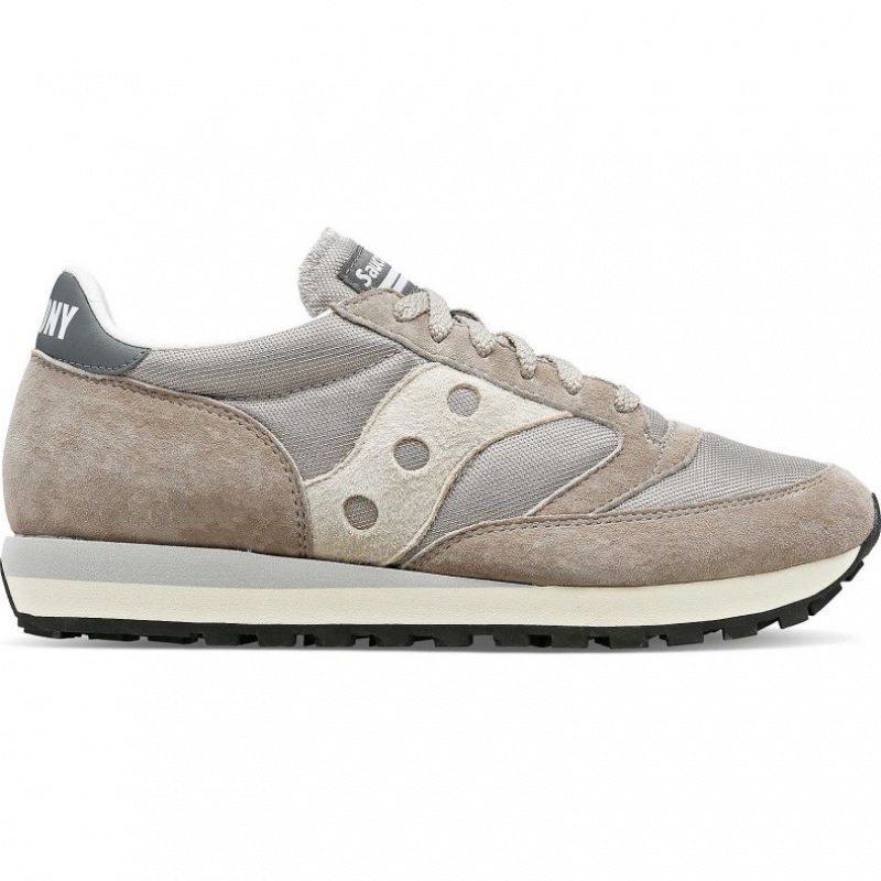 Beige Men\'s Saucony Jazz 81 Sneakers | MALAYSIA-SCRO