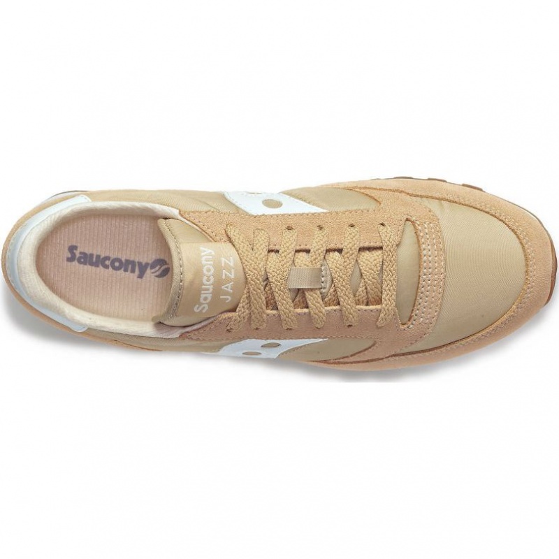 Beige Men's Saucony Jazz Original Sneakers | MALAYSIA-FPJN