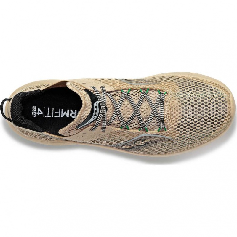 Beige Men's Saucony Kinvara 14 Running Shoes | MALAYSIA-KGLJ