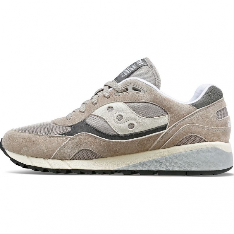 Beige Men's Saucony Shadow 6000 Sneakers | MALAYSIA-DCWK