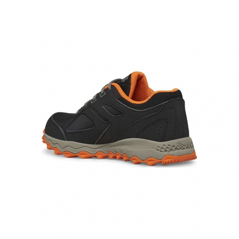 Black Big Kids' Saucony Cohesion TR14 Lace Sneakers | MALAYSIA-GEMA