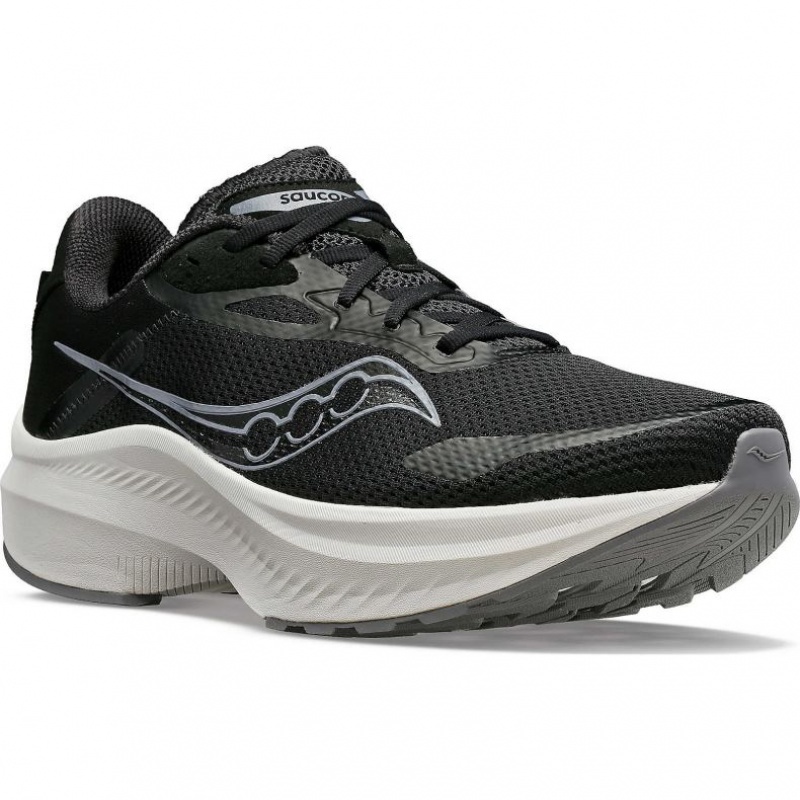 Black Men's Saucony Axon 3 Running Shoes | MALAYSIA-KUEC