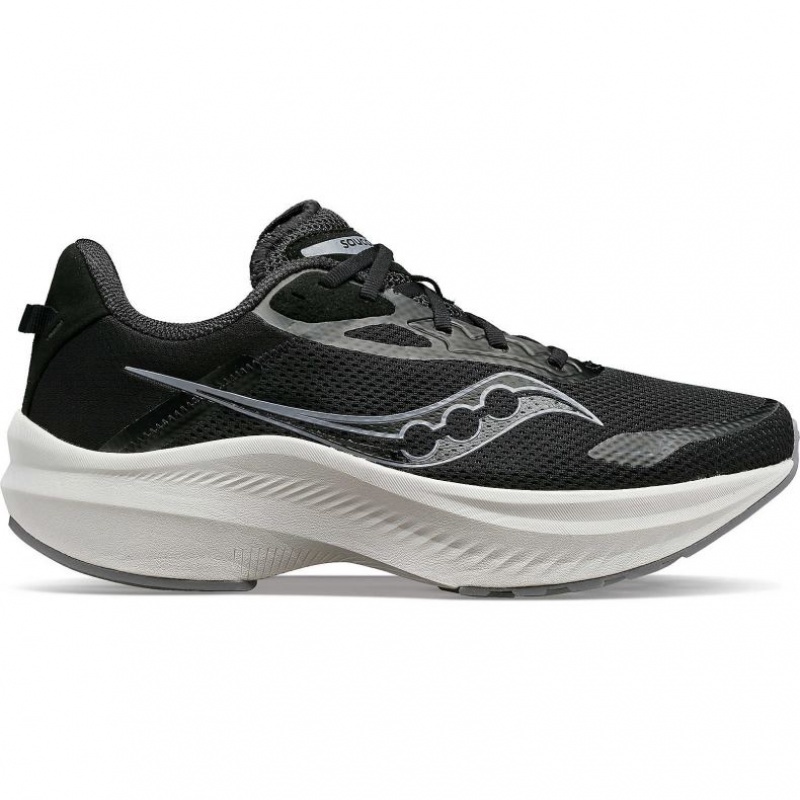 Black Men\'s Saucony Axon 3 Running Shoes | MALAYSIA-KUEC