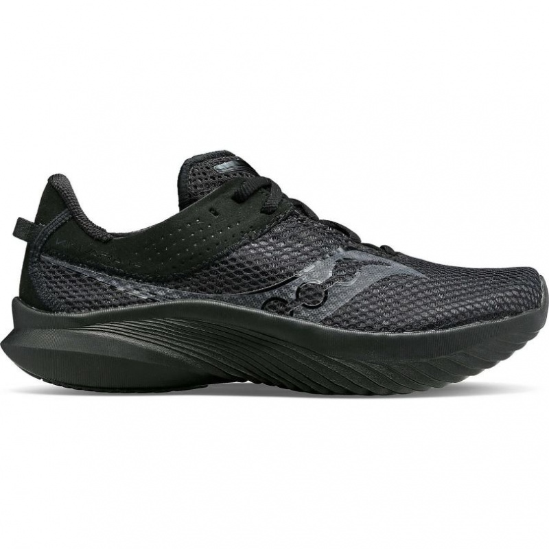 Black Men\'s Saucony Kinvara 14 Running Shoes | MALAYSIA-SZLT