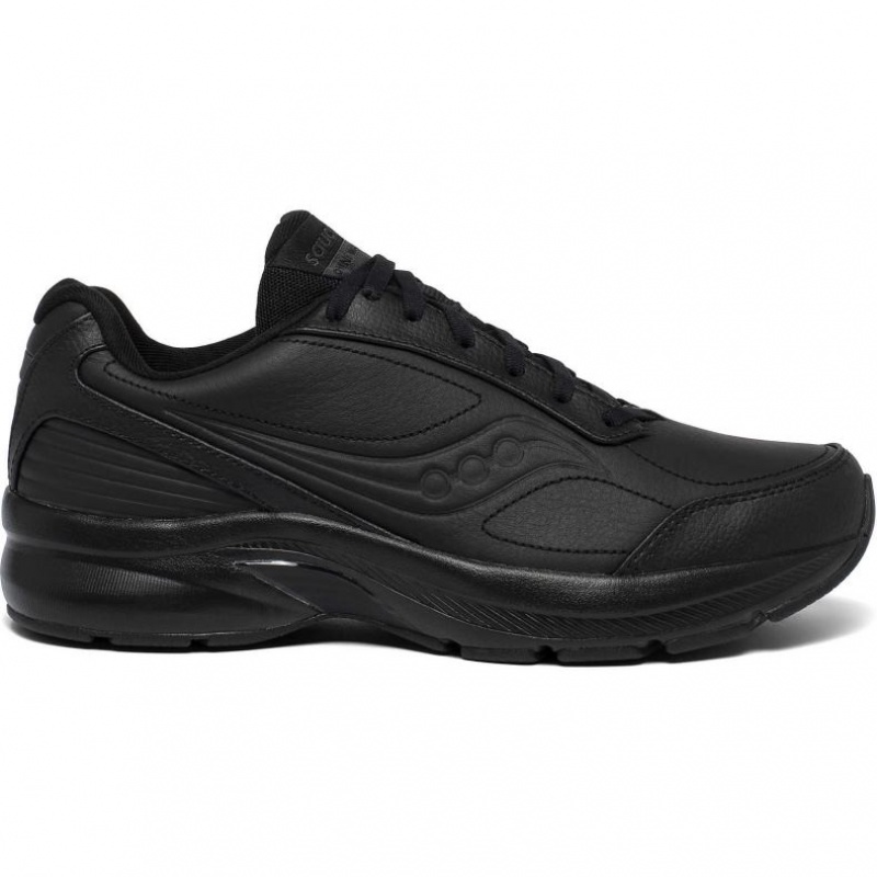 Black Men\'s Saucony Omni Walker 3 Wide Running Shoes | MALAYSIA-UEXV