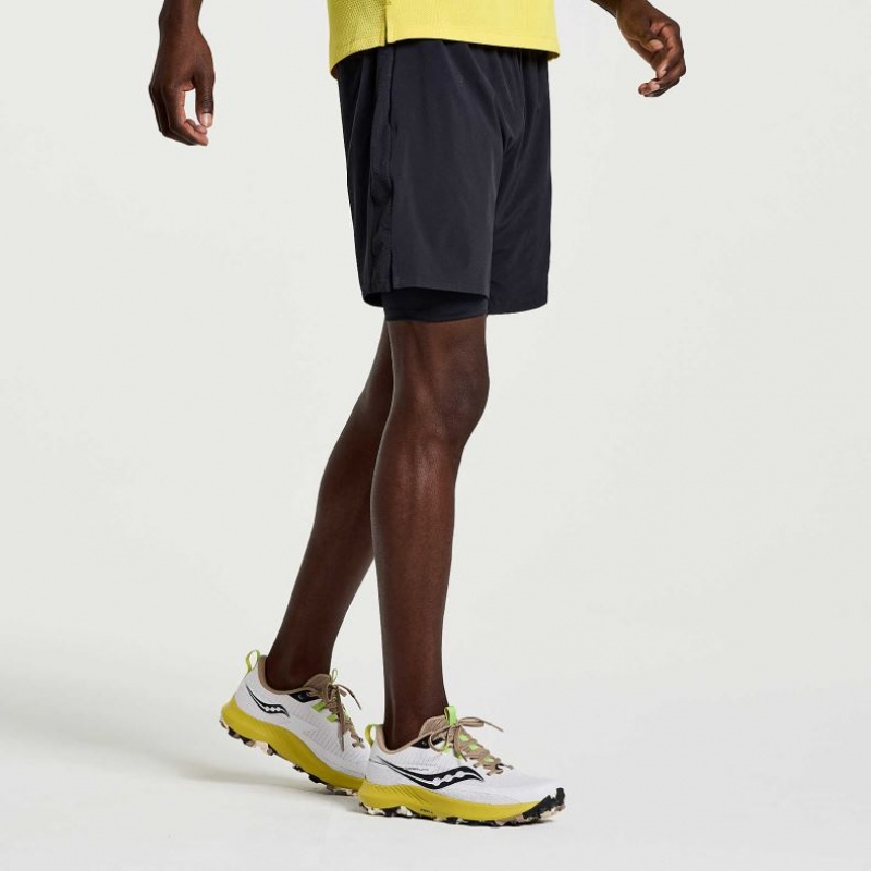 Black Men's Saucony Outpace 7