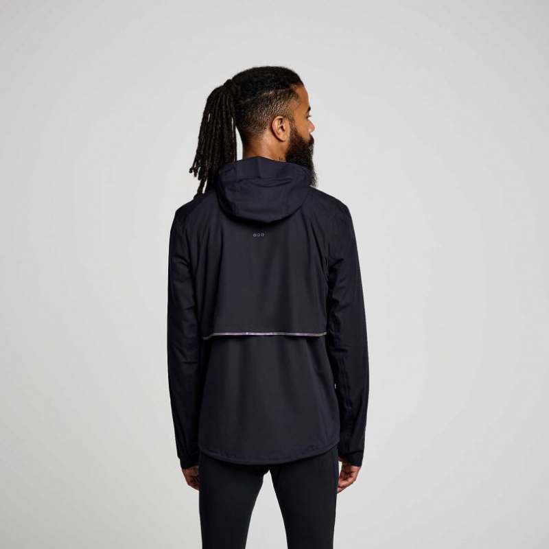 Black Men's Saucony Runshield Jacket | MALAYSIA-PVKE