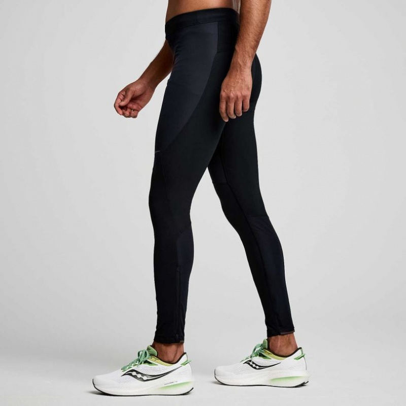 Black Men's Saucony Runshield Tight | MALAYSIA-IATS