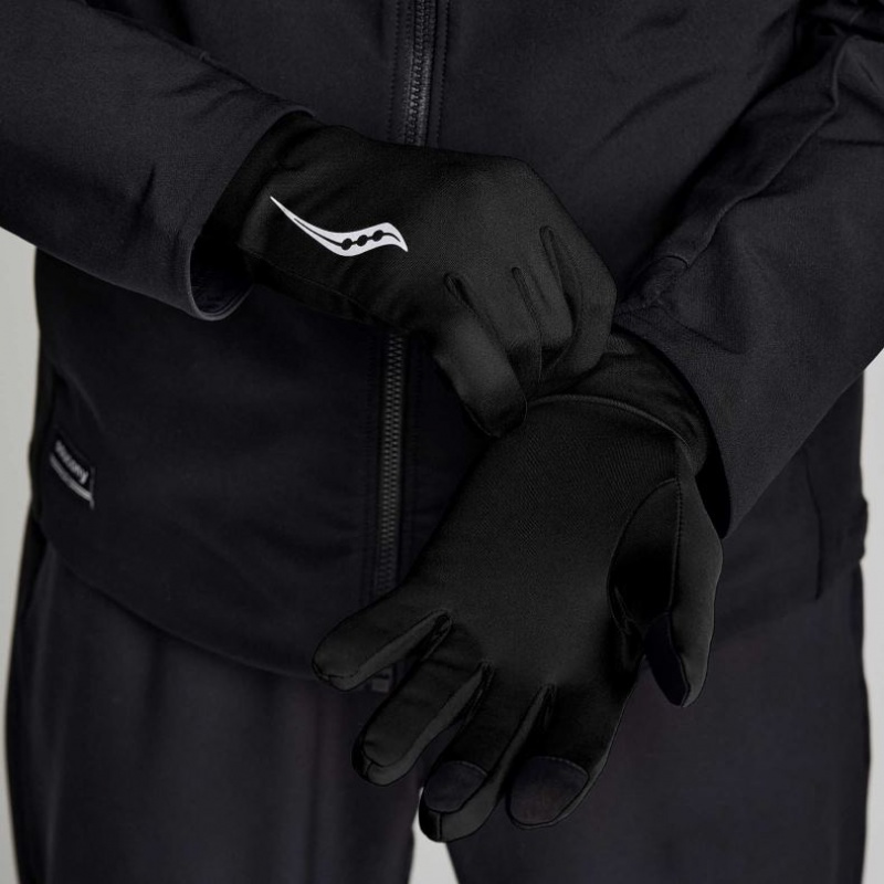 Black Men\'s Saucony Solstice Gloves | MALAYSIA-BIXO