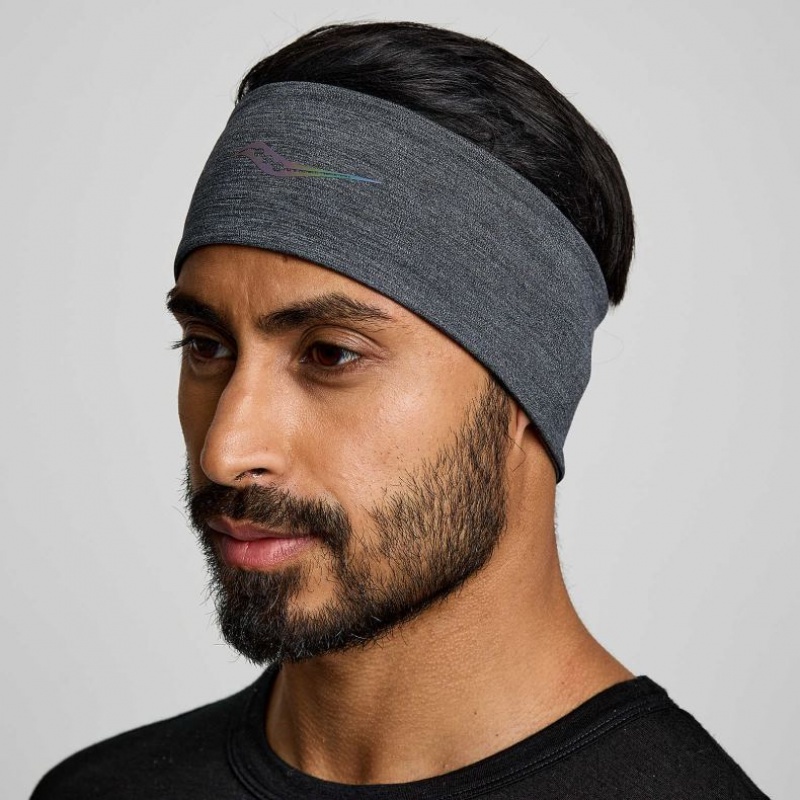 Black Men\'s Saucony Solstice Headband | MALAYSIA-JYHO