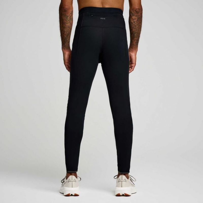 Black Men's Saucony Solstice Tight | MALAYSIA-BEPT